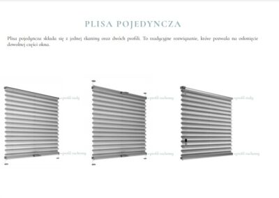 PLISA POJEDYNCZA